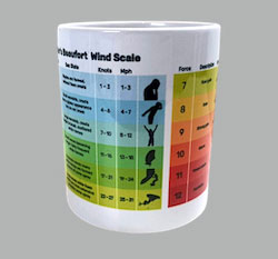 Beaufort wind mug